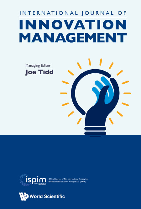 Managing Values for Innovation, cover of the International Journal for Innovation Management