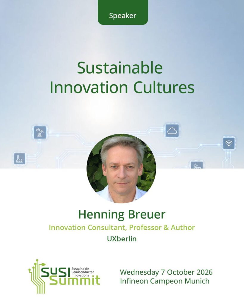 Picture of Prof. Dr. Henning Breuer, Speaker at the 2026 Sustainable Semiconductors Conference in Munich