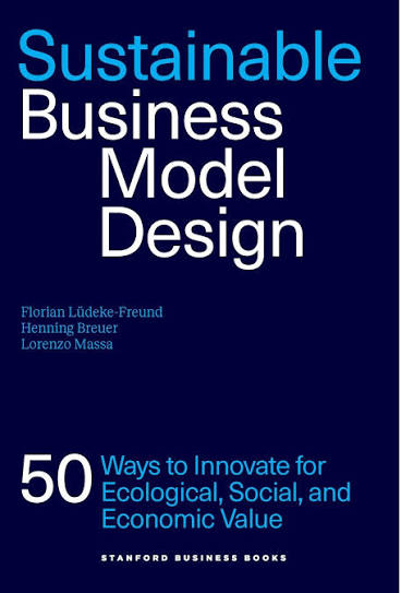 Cover of the Stanford University Press book Sustainable Business Model Design, published 2026